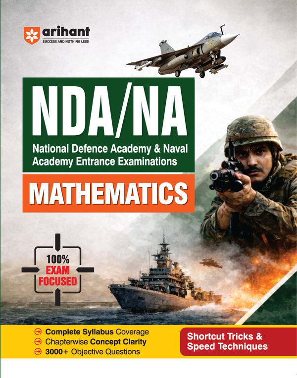 NDA/NA Mathematics 2026 | Complete Syllabus + 3000+ Objective Questions | Chapterwise Concepts | Shortcut Tricks & Speed Techniques | Exam Focused