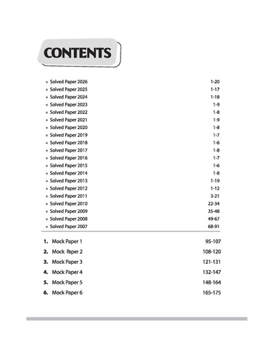 GATE Aerospace Engineering Chapterwise Solved Papers 2026–2000 with 6 Mock Papers |Chapterwise & Yearwise Detailed Explanations as per GATE Pattern