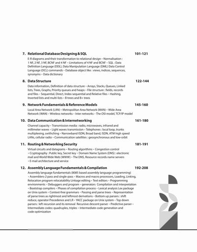 NTA UGC NET/JRF/SET 2025 - Study Guide Computer Science & Applications - Paper-2