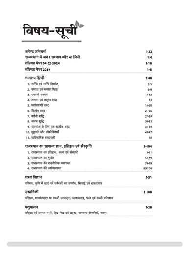 RSMSSB Krashi Pryavekshak Exam 2025 | Conducted by Rajasthan Karamchari Chayan Board, Jaipur | Based on Latest Syllabus | Hindi Medium
