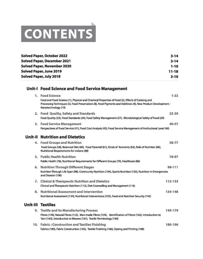 NTA UGC NET /JRF/SET 2025 - Study Guide Home Science - Paper-2