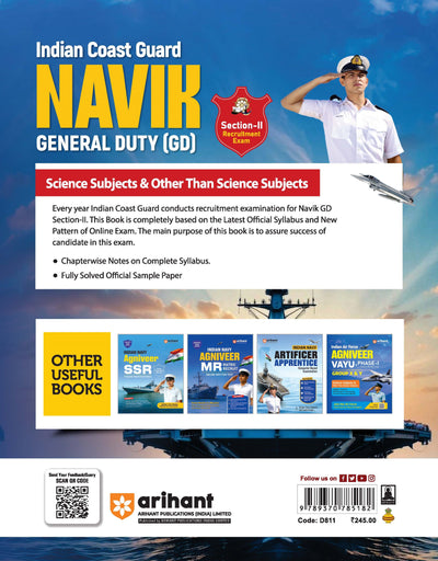 Indian Coast Guard Navik (GD) Section-2 Exam| Complete Syllabus Coverage, Chapterwise PYQs, Maths Formulas
