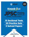 Knock Out JPSC Prelims 2024-25 General Studies (Paper-II) | 15 Sectional Test, 20 Practice Sets & 2 Solved Papers | English Medium