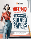 NIFT/NID Entrance Exam 2026 | 16 Years’ Solved Papers (2025–2010) with Detailed Explanations