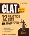 Combo of CLAT Exam 2026 | Study Guide & 13 Practice Sets & 05  Solved Paper | English Medium