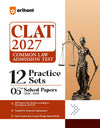 CLAT 2027 | 12 Practice Sets & 5+ Solved Papers 2026-2020 | All Practice Sets as per New Pattern | Detailed & Authentic Explanations | Each Practice Sets Consist Passage-Based MCQs