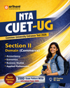 Combo of NTA CUET UG 2026 | General Aptitude Test (Section III), Section II – Domain (Commerce) & English Language (Section 1-A) | With Free General Knowledge @65