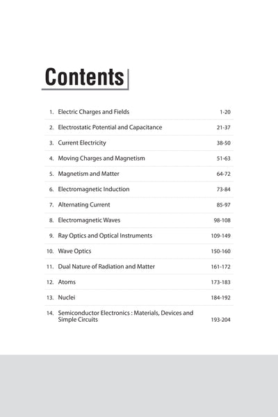 NCERT Solutions Physics Class 12th with Chapterwise Study Notes | English Medium