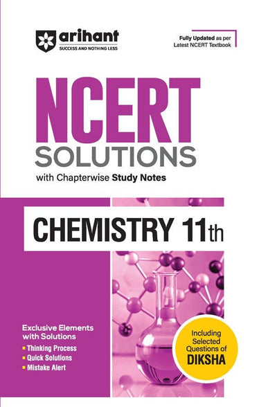 NCERT Solutions Chemistry Class 11th with Chapterwise Study Notes | English Medium