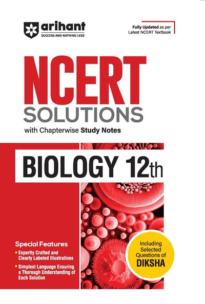 NCERT Solutions Biology Class 12th with Chapterwise Study Notes | English Medium