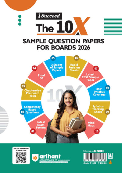 i-Succeed CBSE 2026 – Business Studies Class 12 | 15 Sample Question Papers | Rapid Revision Sheets | Mind Maps | Final 50 Most Probable Questions | As per Latest CBSE Sample Paper