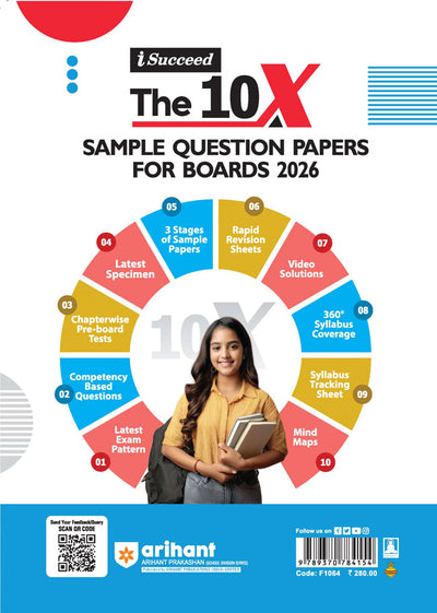 i-Succeed CBSE 2026 – Chemistry Class 12 | 15 Sample Question Papers | Rapid Revision Sheets | Mind Maps | Final 50 Most Probable Questions | As per Latest CBSE Sample Paper