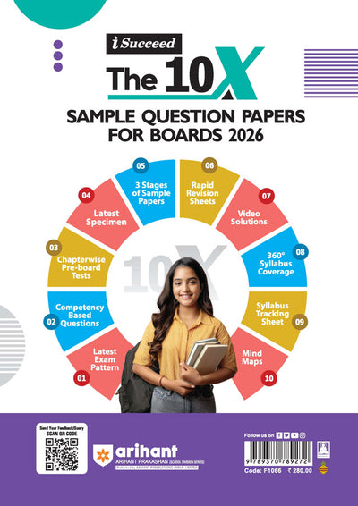 i-Succeed ISC 2026 – Biology Class 12 | 15 Sample Question Papers | Based on Latest ISC Syllabus | Includes Solved Specimen Paper, 2025 Board Paper & Council-style Answers