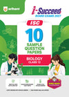i-Succeed ISC 10 Sample Question Papers Class 12 Biology Exam 2027 | Colour-Coded Revision Cheat Sheets, Council Style Detailed Answers, Mind Maps for Last Minute Revision | Based on ISC Syllabus 2027