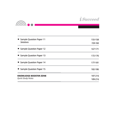 i-Succeed ICSE 2026 – Mathematics Class 10 | 15 Sample Papers | Based on Latest ICSE Syllabus | Includes Solved Specimen Paper, 2025 Board Paper & Council-style Answers