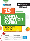 i-Succeed CBSE 2026 — Class 10 Biology | 15 Sample Question Papers | Rapid Revision Sheets | 3 Stages of Sample Papers | Fully Solved Board Paper 2025 | Based on Latest CBSE Sample Paper