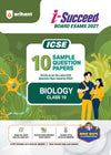 i-Succeed ICSE 10 Sample Question Papers Class 10 Biology Exam 2027 | Colour-Coded Revision Cheat Sheets, Council Style Detailed Answers, Mind Maps for Last Minute Revision | Based on ISC Syllabus 2027