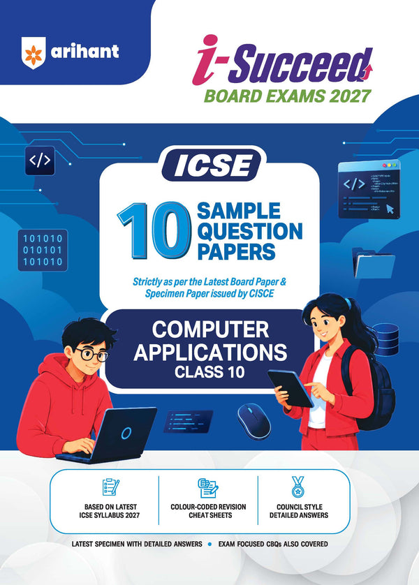 i-Succeed ICSE 10 Sample Question Papers Class 10 Biology Exam 2027 | Colour-Coded Revision Cheat Sheets, Council Style Detailed Answers, Exam Focus CBQs | Based on ISC Syllabus 2027