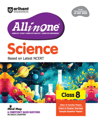 All In One CBSE Science Class 8th | For CBSE Exams 2026 | Based On Latest NCERT