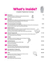 Table of contents from Arihant All in One Mathematics Class 10 textbook showing Chapterwise index from Real Numbers to Areas Related to Circles with NCERT folder and mind maps for CBSE Exam 2026-27