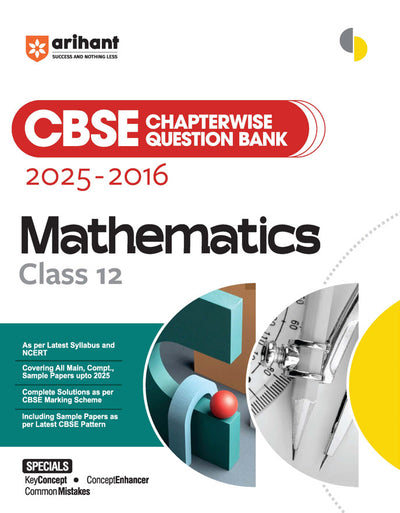 Combo of CBSE Chapterwise (2025-2016) Class 12th | Mathematics, English Core, Physics & Chemistry | With NCERT Solution Physics Class 12th English Medium