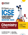 ICSE Mathematics Class 10th | 21 Years Chapterwise Topicwise Question Bank (2025 - 2005)