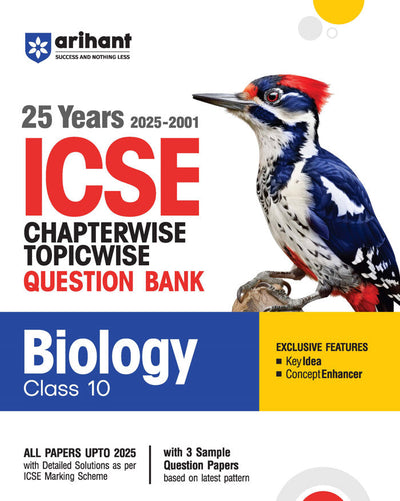 ICSE Hindi Class 10th | 25 Years Chapterwise Topicwise Question Bank (2025 - 2010)
