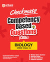 Checkmate CBSE Class 12 Biology Competency Based Questions (CBQs) | Updated Edition 2026