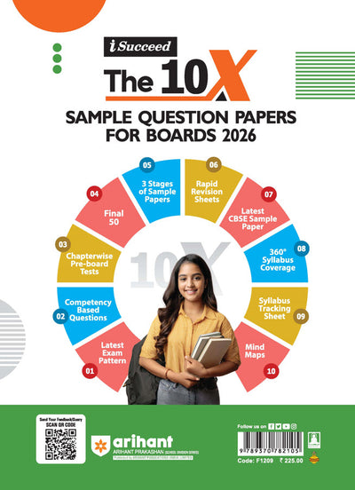 i-Succeed CBSE 2026 – Social Science Class 9 | 10 Sample Question Papers | Rapid Revision Sheets | Mind Maps | Answers According to Marking Scheme | As per Latest CBSE Sample Paper