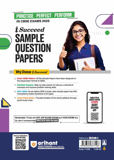 i-Succeed CBSE Social Science Class 9th | 10 Sample Question Papers | For CBSE Exams 2025
