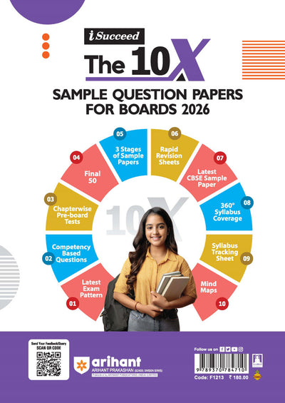 i-Succeed CBSE 2026 – Information Technology (Code -402) Class 9 | 10 Sample Question Papers | Rapid Revision Sheets | Mind Maps | Answers According to Marking Scheme | As per Latest CBSE Sample Paper