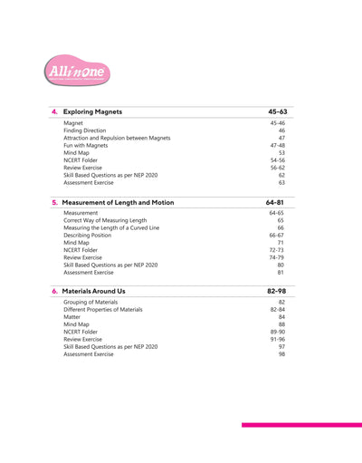 All In One Science Class 6th | Based On NCERT