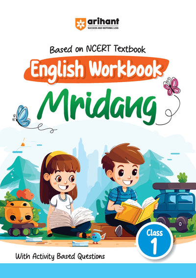 Comboof Workbook class 1st | English (Mridang), Hindi (Sarangi), Joyful Mathematics| Based on NCERT Textbook