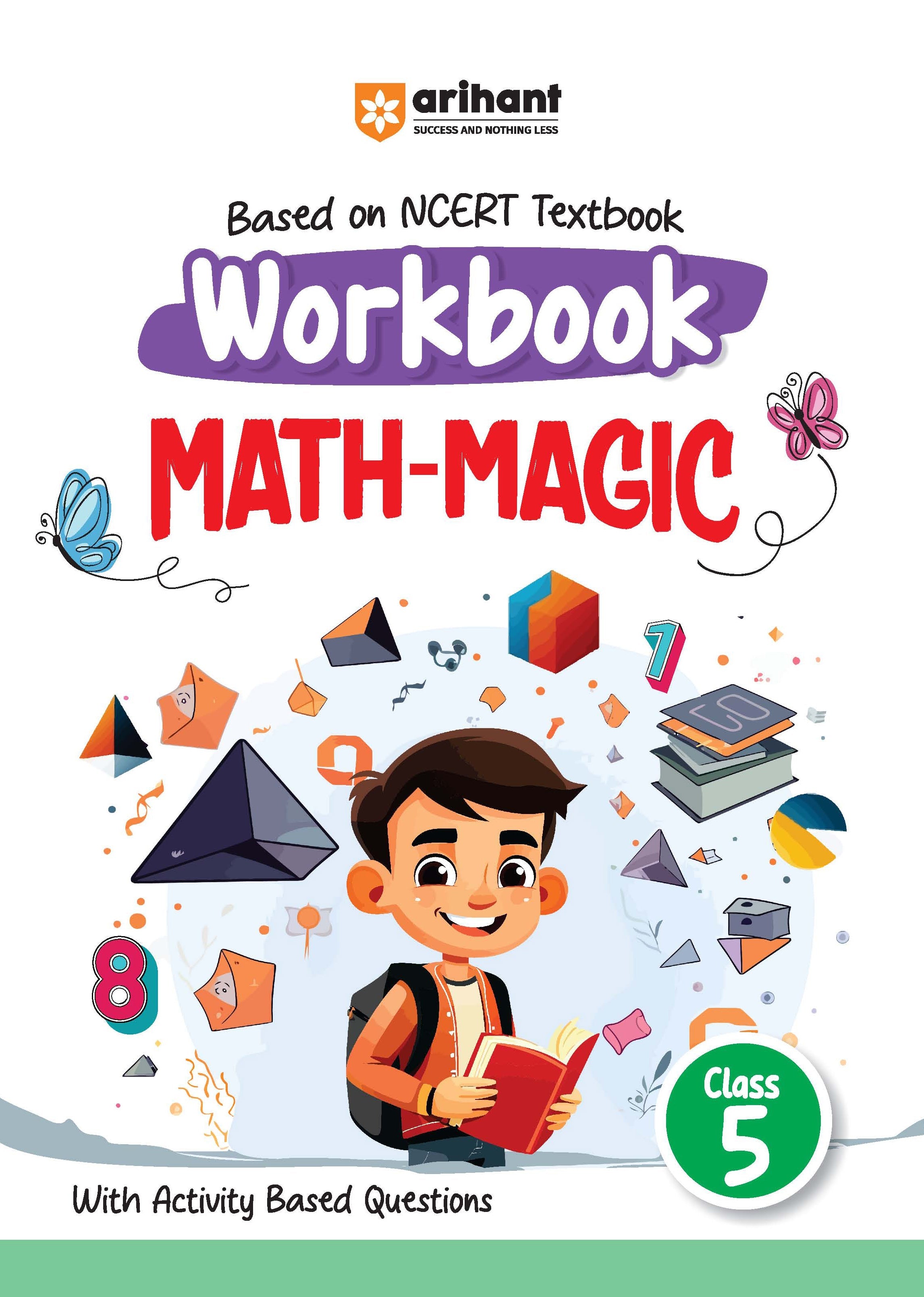 Magik Math Book MATH-MAGIC Workbook Class 5 Based on NCERT Textbook – arihantbooks
