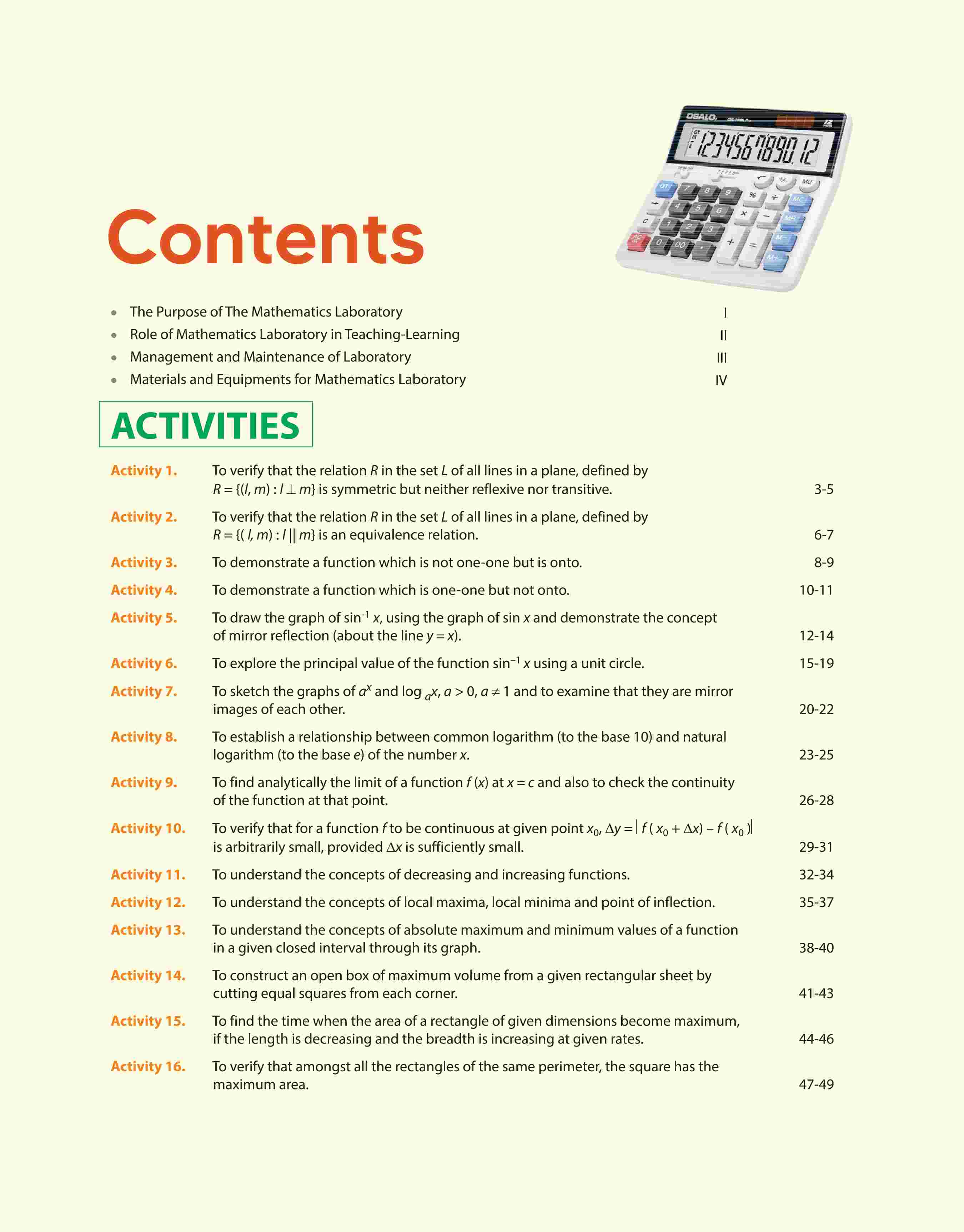Laboratory Manual Mathematics CBSE Class XII – arihantbooks
