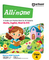 All in One Maths , English , Hindi & EVS Class 4 | A Guide Cum Practice Book for all Subjects