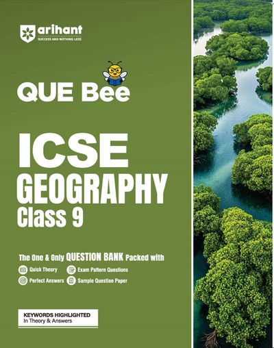 Combo of ICSE QUE Bee Class 10th Exam 2026 | Computer Application, English Lit, Geography. Hindi, History & Civics, English (9 &10)| With Free Map Skill Social Sciene Class 9th