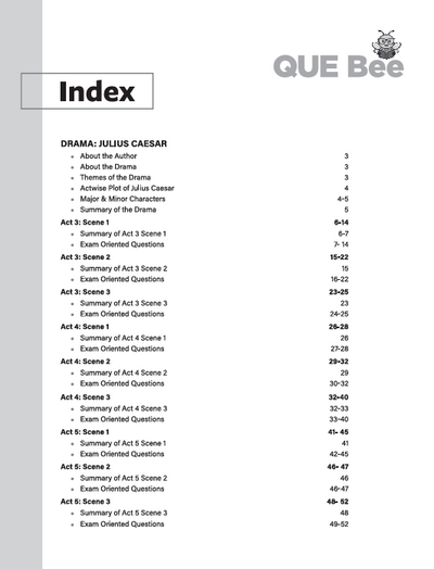 ICSE QUE Bee Literature in English (Paper-2) Class 10 Exam 2026 | Quick Theory, Exam Pattern Questions, 10 years PYQs | Key Words Highlighted