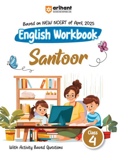 English workbook Santoor Class -4 | Based onNEW NCERT of April, 2025