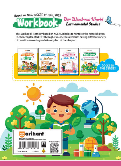 Workbook Our Wondrous World Environmental Studies Class-4 | Based on NCERT Textbook