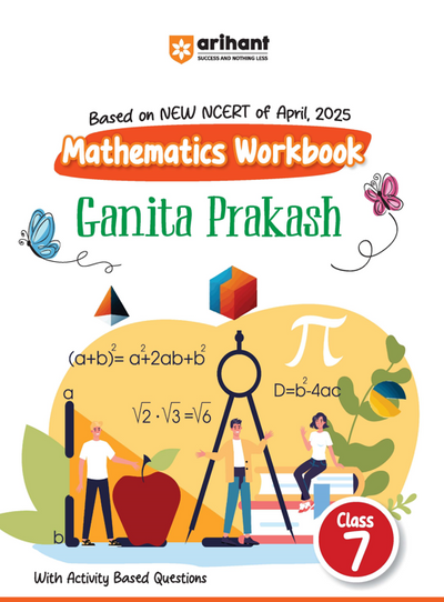 Mathematics Workbook Ganita Prakash Class - 7 | Based on New NCERT of April 2025 | Hindi Medium