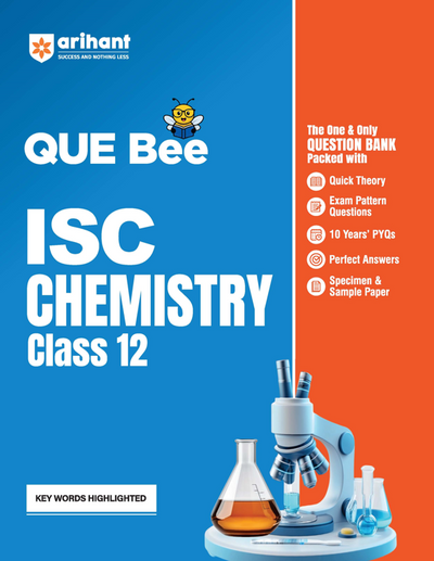 Combo of ISC QUE Bee Class 12th Exam 2026 | Biology, Physics, Chemistry, Maths, English Lit & Computer Sciecne | With Free ISC QUE Bee English Lang. (Paper-1) Class 11 & 12