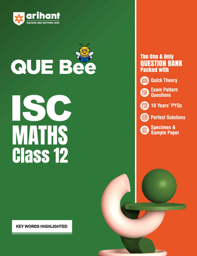 Combo of ISC QUE Bee Class 12th Exam 2026 | Biology, Physics, Chemistry, Maths, English Lit & Computer Sciecne | With Free ISC QUE Bee English Lang. (Paper-1) Class 11 & 12