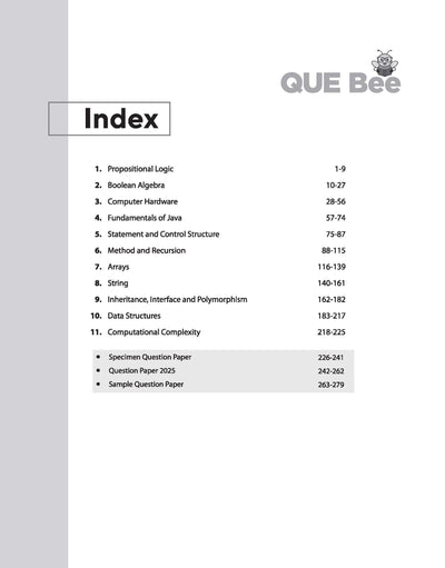 ISC QUE Bee Computer Science Class 12 Exam 2026 | Quick Theory, Exam Pattern Questions, Speciman & Sample Papers | Key Words Highlighted