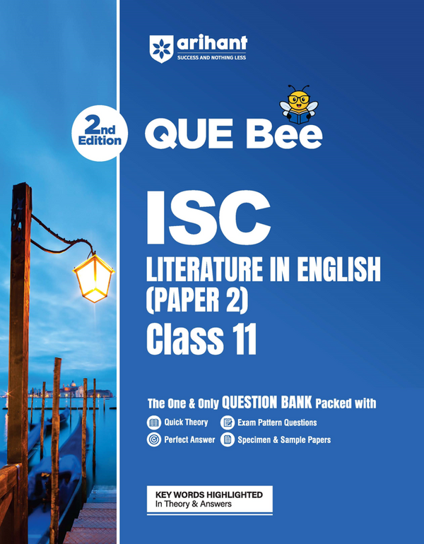 Combo of ISC QUEE BEE Class 11 Exam 2027 | English Lit (Paper-2), Eng Lang. (Paper-1), Physics, Chemistry, Biology | As per Latest ICSE Syllabus | Que Bee 2nd Edition
