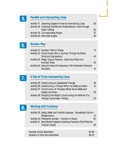 Lab Manual Mathematics CBSE Class 7 | NEP 2020 Edition | Colour Diagrams, DIY Activities & NCERT Experiments