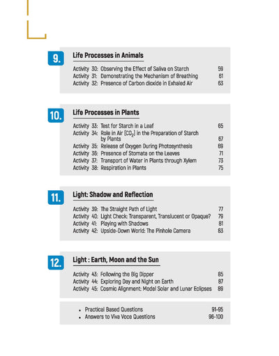 Lab Manual Science CBSE Class 7 | NEP 2020 Edition | Colour Diagrams, DIY Activities & NCERT Experiments