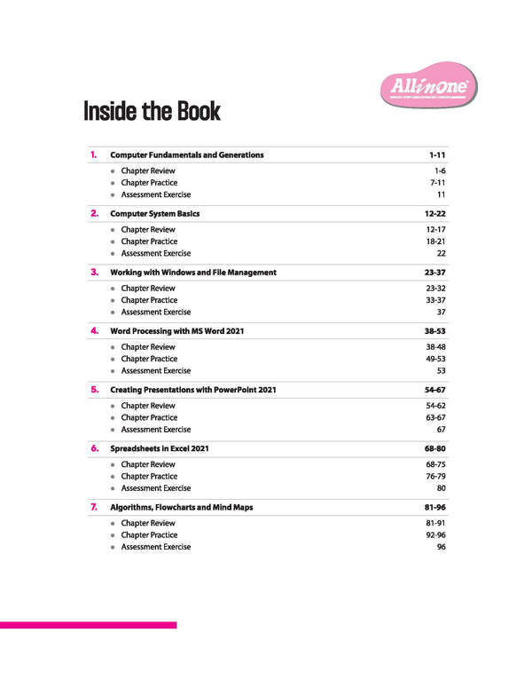All in One Computer Applications for Class 6th | NEP 2020 Aligned | Complete Study Guide with Clear Theory, Chapter Exercises, Sample Papers | Mind Maps in Each Chapter | Competency-Based & Skill-Oriented Questions