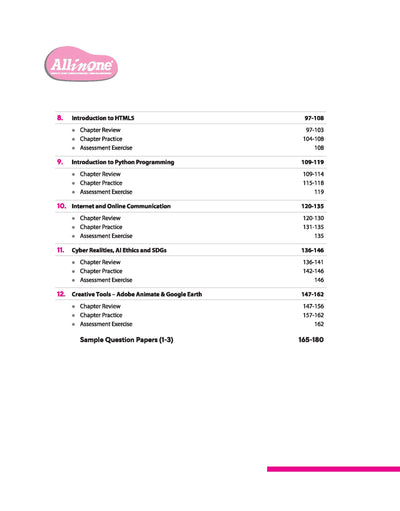 All in One Computer Applications for Class 6th | NEP 2020 Aligned | Complete Study Guide with Clear Theory, Chapter Exercises, Sample Papers | Mind Maps in Each Chapter | Competency-Based & Skill-Oriented Questions