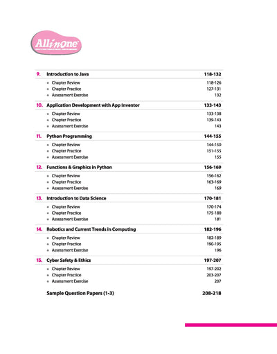 All in One Computer Applications for Class 8th | NEP 2020 Aligned | Complete Study Guide with Clear Theory, Chapter Exercises, Sample Papers | Mind Maps in Each Chapter | Competency-Based & Skill-Oriented Questions